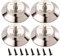 Fayvosiue Niveleurs de Pieds de Table de Billard Lisseur de Table de Billard Lot de 4