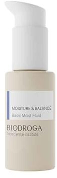 Biodroga Feuchtigkeitsfluid für Gesicht 30 ml – Hautpflege Moisturizer Feuchtigkeitspflege für empfindliche gestresste Haut