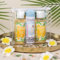 EVOLUDERM – Trousse Voyage Fraicheur Monoï – 1x Gel Douche Monoï Exaltant 100 ml + 1x Shampoing Monoï Hydratant 100 ml + 1x Atomiseur Eau Pure 50 ml - Fabrication Française