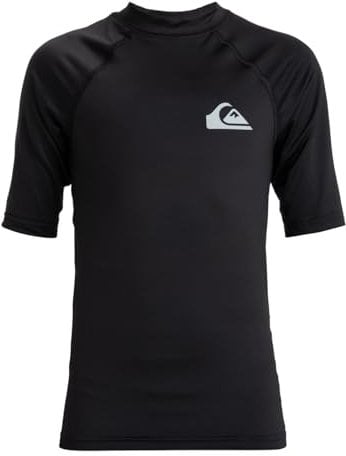 Quiksilver Garçon Everyday Upf50 Youth T-Shirt, Noir, 8 Ans EU