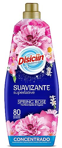 DISICLIN suavizante concentrado spring rose botella 80 lavados