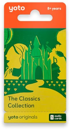 Yoto - The Classics Collection, Collection de Livres Audio pour Enfant en Anglais à écouter sur conteuse et boîte à Histoires pour Enfant Player et Mini, premières Histoires 8 à 14 Ans