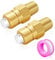 FANOVO 678169004 Thermal Relief Valve-2 Pack,Brass Thermal Release Valve for Pressure Washer Pump,1/4 Inch NPT Thermal Relief Valve for Homelite Ryobi Dewalt Pressure Washer (A)
