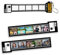 TheDogTagCo PERSONALISED Retro PHOTO Camera Roll Keychain Memory Keeper Picture Holder Any Photo UK Design and Memories Preserver (8 Photos 4 per side)