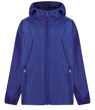 Mukua Wz70k_502_9/11 Coupe-Vent, Bleu Roi, 9/11 Mixte Enfant