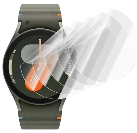 [5 pièces] Film Hydrogel pour Samsung Galaxy Watch 7/6/5/4/FE 40mm, [HD] TPU Film Protecteur, Flexible Protection Écran