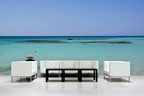 Glücksvilla - Elafonissi 2 - Fototapete, selbstklebend 600 x 300 cm BxH