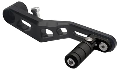 KAXSFE Palanca de Cambios Plegable Ajustable Compatible con Honda CB650R (2018-2023, 2019, 2020, 2021 y 2022)(Black)