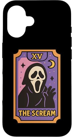 XV The Scream Tarotkarte Design Ghost Hülle für iPhone 16