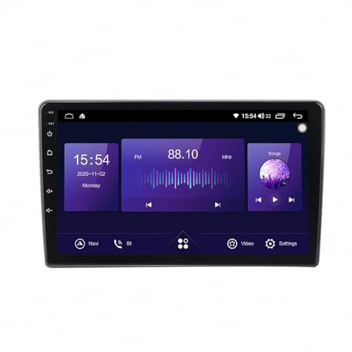Navegador GPS Radio de Coche 2 DIN para Opel Zafira B Astra H 2004-2014 Mirror Link, Incell Touchscreen Radio Coche con Bluetooth USB/Eq Comandos Al Volante Cámara, 4 Nuclear 1G+32G