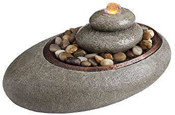 Homedics Mirra Oceanside Relaxation Fountain - Serene Decorative Home Decor
