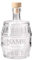 Herz & Heim® Glaskaraffe mit Gravur 0,5 l in der Form eines Fasses für Rum oder Whisky
