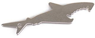 Décapsuleur en forme de requin en acier inoxydable, porte-clés, Schlüsselbund, cadeau,