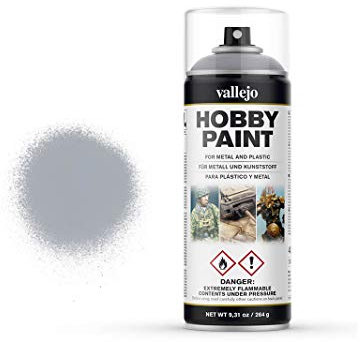Vallejo Hobby Spray Paint 28021 Silver (400ml)