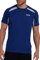 TCA Quick Dry T Shirt Gym Top for Men Short Sleeve Running Top Mens Gym Clothes Sports Active wear, Lightweight Breathable Moisture Wicking Clothing - Blueprint, XXL