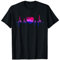 LGBT Bi Flagge mit Herz LGBTQ Pride Fahne Bisexuell T-Shirt