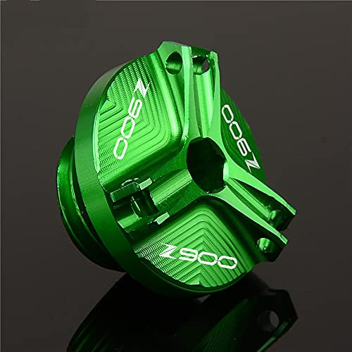 NICOLIE Accessori Moto Parti M20*2.5 Tappo di Scarico Olio Motore Tappo Tappo Tappo Tappo Compatibile con Kawasaki Z900 2017 2018 2019 2020 2021 - Verde