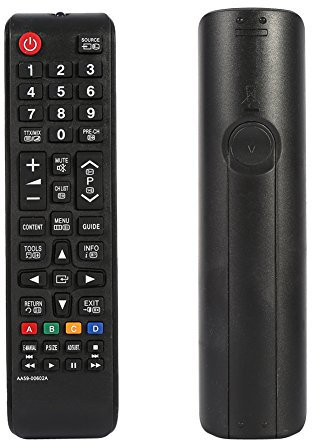 Telecomando Universale, Controllo Sostitutivo TV AA59-00602A per Smart TV LED HDTV, Senza Bisogno di Configurazione, Distanza di Trasmissione 8 M (batterie Non Incluse)