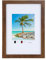 Holz Bilderrahmen Plexi Lifestyle Foto Rahmen Collage Wanddeko Poster HR25: Farbe: Braun | Format: 40x50