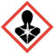Gefahren-Aufkleber I Wetterfeste Folie mit UV-Schutzlaminat I Gefahrenstoff-Symbol mit GHS08 Systemische Gesundheitsgefährdung-Bezeichnung I 15 x 15 cm I GHS-Kennzeichnung I Warnung I hin700