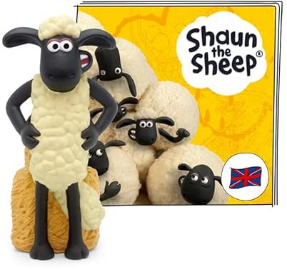 tonies Shaun the Sheep Audio Character - for ages 3+, for use with Toniebox (Sold Separately)