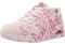 Skechers Uno Spread The Love, Sneaker Donna, Pink Heart Print, 38 EU