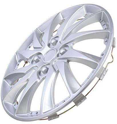 SEWACC Gehäuse Radkappen Räder Felgenabdeckung Universal Radkappe Radkappen Für 14 Zoll Auto Radkasten Radkappe (Zufällige Farbe) Pflegezubehör