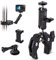 Aitteel Super Clamp Mount Desk Selfie Stick Stativ Stand Gimbal Rod 360 Ballhead Magic Arm mit 1/4 3/8 Port Extension Holder Adapter für LED Licht Monitor Canon Nikon DSLR GoPro DJI (CP-12)