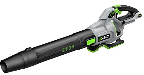 EGO Power+ LB6700 670 CFM 180 MPH 56V Lithium-Ion Cordless Electric Variable-Speed Blower, Battery and Charger not Included