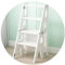 Échelle Simple Multifonctionnelle Pour La Maison Tabouret D'échelle Pliant D'intérieur Escabeau En Bois Échelle À Chaise Chaise De Repos De Tabouret De Maquillage ( Color : blanc , S : 35*47.5*88cm )
