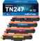 myCatridge Kompatibel für Brother TN-243CMYK TN247 Toner für Brother MFC-L3770CDW DCP-L3550CDW DCP-L3510CDW HL-L3230CDW HL-L3270CDW HL-L3210CW (Schwarz/Cyan/Gelb/Magenta)