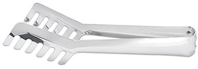 Luxshiny 4pezzi Pinza Per Spaghetti Acciaio Inossidabile Da Utensile Da Cucina Ergonomico Perfetta Per Insalate e Lavabile Lavastoviglie