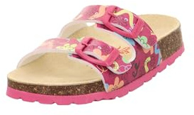 Superfit Mädchen Fussbettpantoffel Nicht Zutreffend, Pink Mehrfarbig 5520, 24 EU Weit