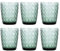 Bidasoa Agata Set 6 Vasos Bajos Vidrio 30cl