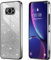 BEEJTUNY Handyhülle für Xiaomi Poco X3 Pro/Poco X3 NFC, Weiche und Schöne Hülle mit Glitzeraufkleber, Transparente Bumper Schutzhülle, Stilvolle Stoßfeste Hülle. Schwarz