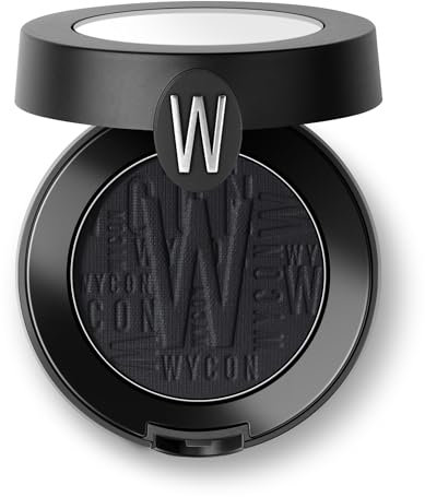WYCON cosmetics LAST CRUSH MONO MATT EYESHADOW Ombretto in polvere ultra pigmentato dal finish matt 16 BLACK FUME'