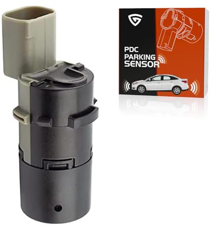 GEAREVER 1PC Parksensor PDC Sensor Einparkhilfe Hinten Vorne Kompatibel mit BMW 3ER E46 5ER E39 6ER E63 7ER E38 E65 X3 E83 X5 E53 Z4 E85 E86 66206989069