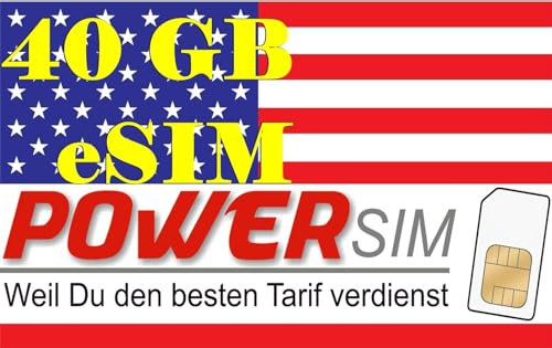 eSIM Lyca im USA T-Mobile Netz (40 GB eSIM)