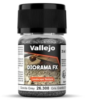 Vallejo AV Diorama FX 35 ml, Landschaftsstrukturen, Granitgrau, 0,5–2 mm