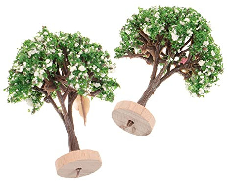 LIFKICH 2stücke Miniatur-landschaftsbäume Modellbäume Miniatur-szeneriebäume -baumschmuck atur-straßenbäume Für Sandtischdekoration Modell-straßenbäume -straßenbäume -