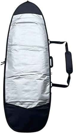 NADCFN Surfboard Deck Bag SUP Tasche Surf Tasche Surfbrett In Surfen Boardbag Für Skimboard Boardbag Board Tasche Haben Strap sup zubehör(6.0 Fish)