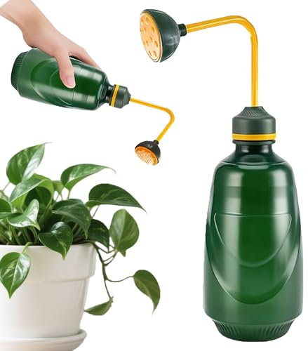 Regadera para Esquejes, SilverChry Regadera para Bonsái, Watering Can Bonsai, Adecuada para Plántulas y Plantas Delicadas(Verde