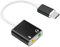 Scheda Audio Esterna USB C, Adattatore Audio USB Tipo C a Jack 3,5mm, Scheda Audio Esterna con Microfono e Cuffie, Compatibile con PC, Laptop, PS4, PS5, XBOX, Mac, Linux, Plug & Play, Senza Driver