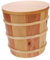 MAGICLULU Cubo De Arroz De Madera Cubo De Mezcla De Arroz Olla Arrocera Para Sushi Cuenco Para Mezclar Hangiri Olla Arrocera Japonesa Para Mezclar Sushi Café De Madera