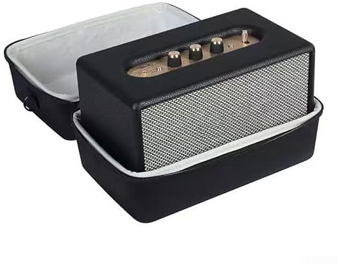 Tragetasche für Marshall Kilburn III Lautsprecher, wasserdichte EVA-Hartschalenhülle mit Schultergurt und Reißverschlüssen, 29 x 18 x 16 cm