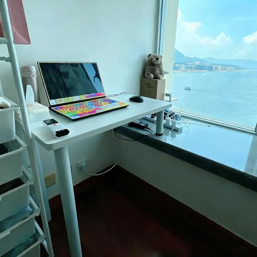 Windowsill Extension Desk with Multiple Installation Methods, Multi-Purpose Sunlight Table with Adjustable Feet, Removable Cat Window Hammock(100x40x74cm(39 3/8x15 3/4x29 1/8))