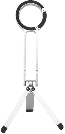 Magnetic Tripod Video Rec, Live Streaming, Calls | Magnetic Aluminum Foldable Phone Tripod Desk Supplies Outdoor Accessories for Table Gym Home Outdoor Travel Video Recording
