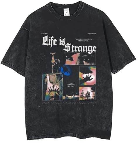 Life is Strange Retro Gamer Shirt | Mit Spruch, Schmetterling & Max Chloe, Unisex (3,M)