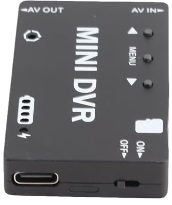 Dilwe RC Video Recorder Module,Mini RC DVR Module Video NTSC PAL Switchable Built in Battery Recorder