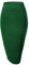 Urban GoCo Women's Knee Length Stretch Pencil Skirt (S, Emerald Green)